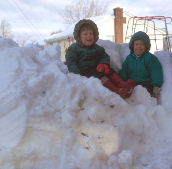  in big Thanksgiving, 1974, snowfall